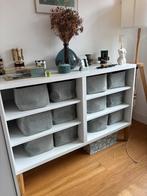 Ikea BESTÅ kast + BRYNILEN poten - wit, 120x40x64 cm, Ophalen, Zo goed als nieuw