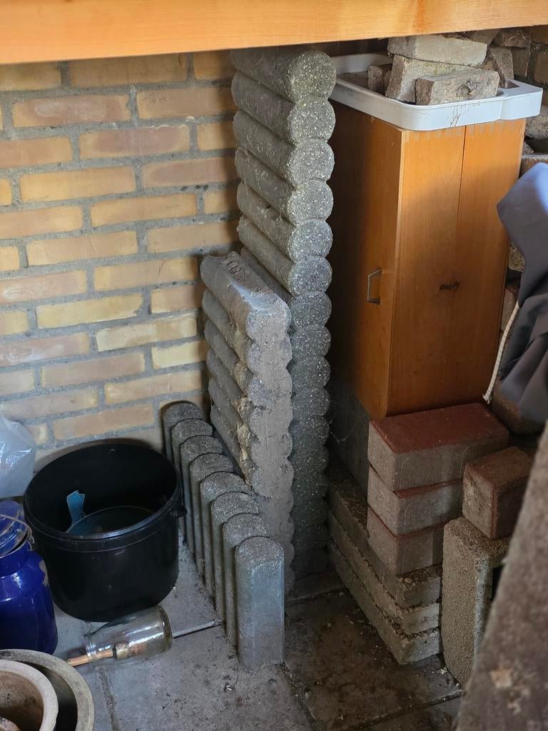 Palissadebanden, Tuin en Terras, Tegels en Klinkers, Ophalen, Beton, Overige typen