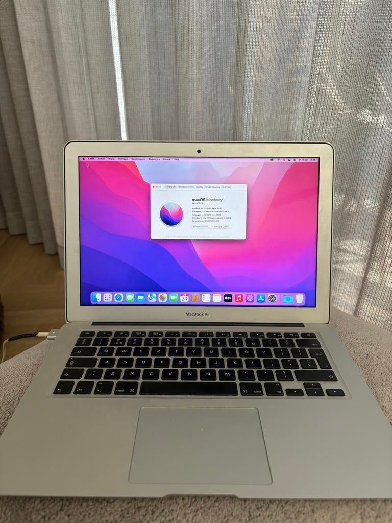 Macbook Air I5, 13 inch, Minder dan 2 Ghz, Ophalen of Verzenden, Zo goed als nieuw