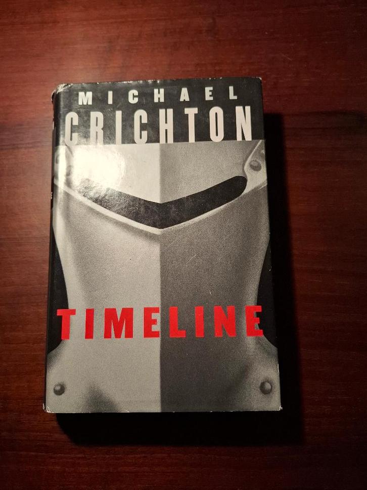 Boek - Timeline (1999, Michael Crichton), Boeken, Science fiction, Gelezen, Ophalen of Verzenden