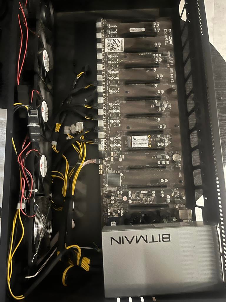 Mining Rig Case / Behuizing voor Videokaarten, Ophalen of Verzenden, Zo goed als nieuw