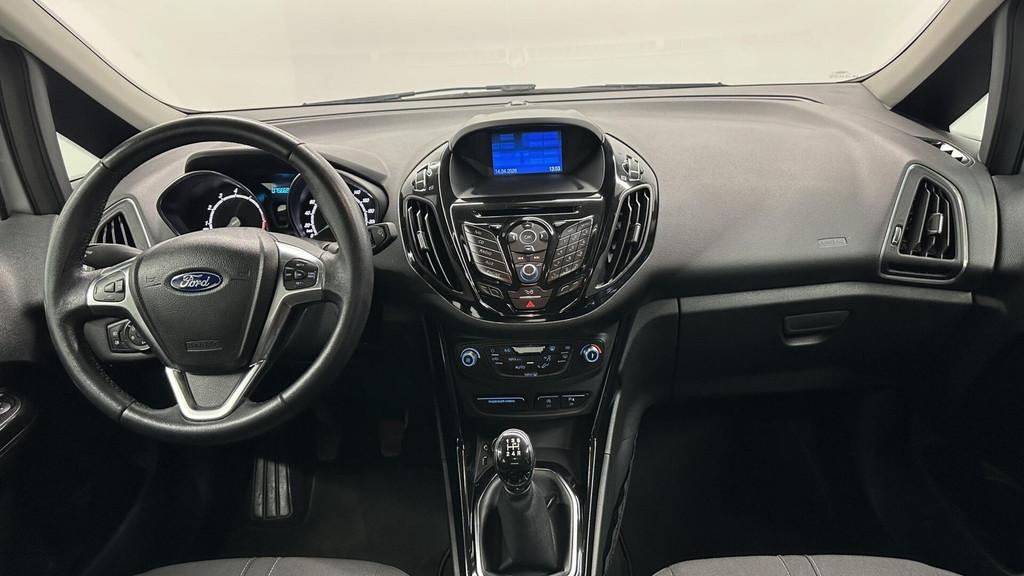 Ford B-Max 1.0 EcoBoost Titanium NAVI TREKHAAK LM ECC CRUISE, Auto's, Voorwielaandrijving, Gebruikt, Lichtsensor, Origineel Nederlands