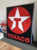 Grote Texaco lichtbakplaat 180cm bij 150cm, marge factuur, Verzamelen, Merken en Reclamevoorwerpen, Ophalen, Eu, Gebruikt, Eu