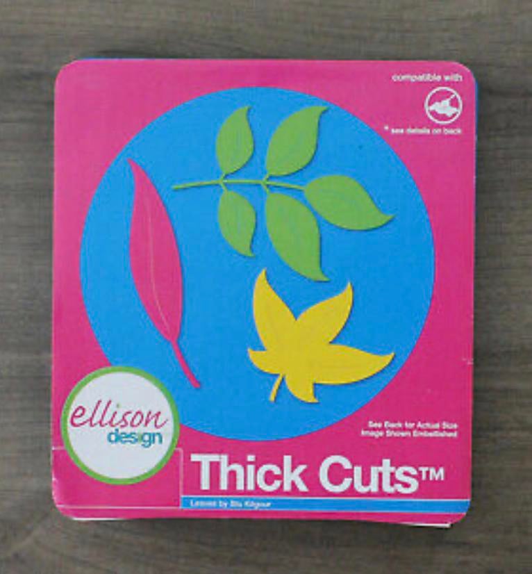 Ellison Design Thick Cuts Snijmal Leaves by Stu Kilgour, Ophalen, Zo goed als nieuw, Frame of Mal, Sizzix