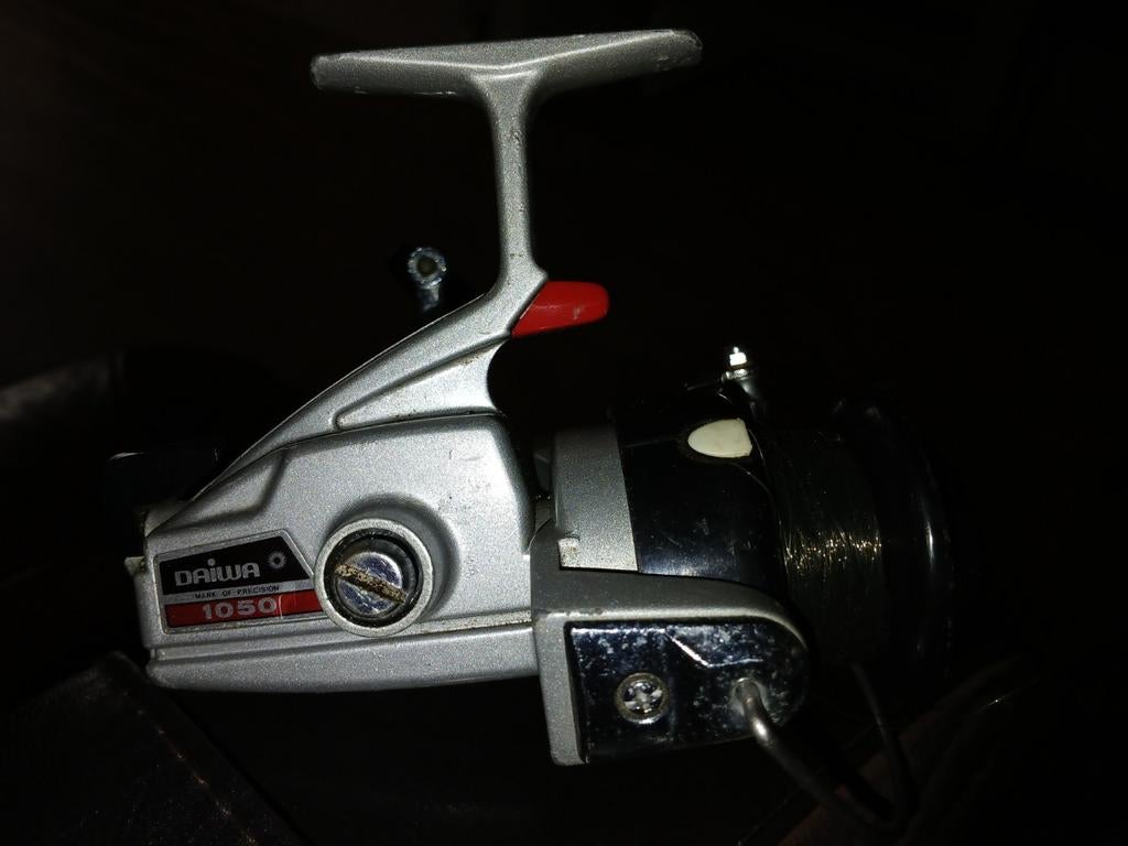 Vintage Daiwa 1050 Vismolen - Goede Staat, Watersport en Boten, Ophalen of Verzenden, Gebruikt, Molen