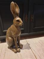 Prachtige grote levensechte haas - 62 cm decoratiebeeld, Ophalen of Verzenden