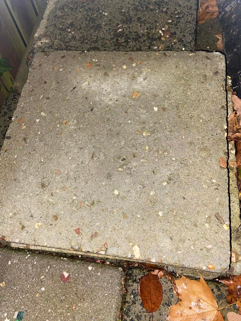 Tegels, Ophalen, Gebruikt, 10 m² of meer, Beton