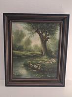 Eenden met kuikens. Hermanus Cornelis Hokken, Ophalen of Verzenden