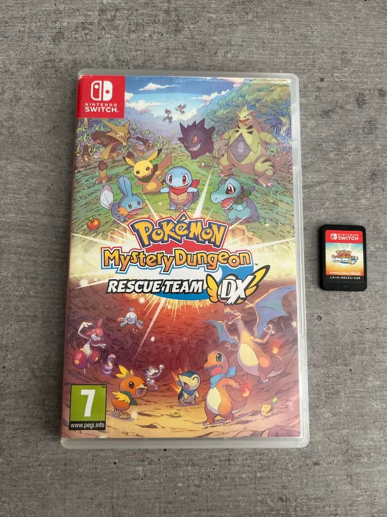 Pokémon Mystery Dungeon Rescue Team DX Nintendo Switch, Spelcomputers en Games, Games | Nintendo Switch, Avontuur en Actie, 1 speler
