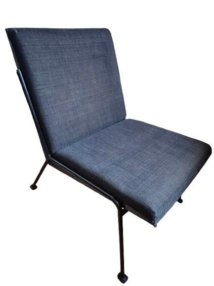 Vintage Wim Rietveld Oase design fauteuil stoel, Ophalen, Minder dan 75 cm, 50 tot 75 cm