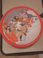 Vintage Jenny Nyström Koekblik - Wintertafereel, Verzamelen, Blikken, Ophalen of Verzenden, Gebruikt, Koek(jes), Overige merken