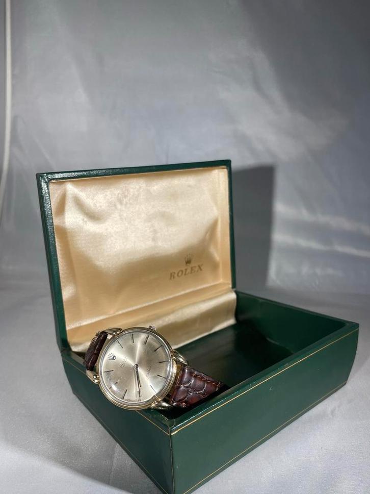 Rolex cellini 14kt goud, Sieraden, Tassen en Uiterlijk, Horloges | Antiek, Polshorloge, Overige merken, Goud, 1960 of later, Ophalen of Verzenden