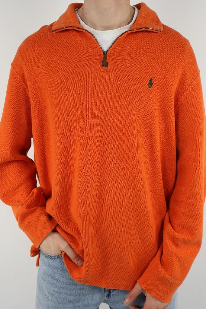 Ralph Lauren trui met kwart rits - XL, -, -, Ralph Lauren, Maat 56/58 (XL)