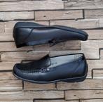 WALDLAUFER - stijlvolle zwart leren loafers, maat 38, Waldlaufer, Verzenden, Zwart, Zo goed als nieuw