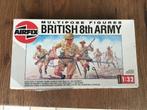 Airfix 04580 British 8th Army 1:32 Compleet, Ophalen of Verzenden, Zo goed als nieuw, 1:35 tot 1:50, Figuur of Figuren