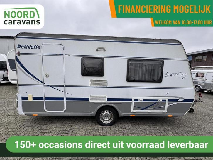 Dethleffs EF 3 SUMMER ED. '08, ENKELE BEDDEN, TOILET/DOUCHE, Caravans en Kamperen, Caravans, Bedrijf, tot en met 2, 750 - 1000 kg