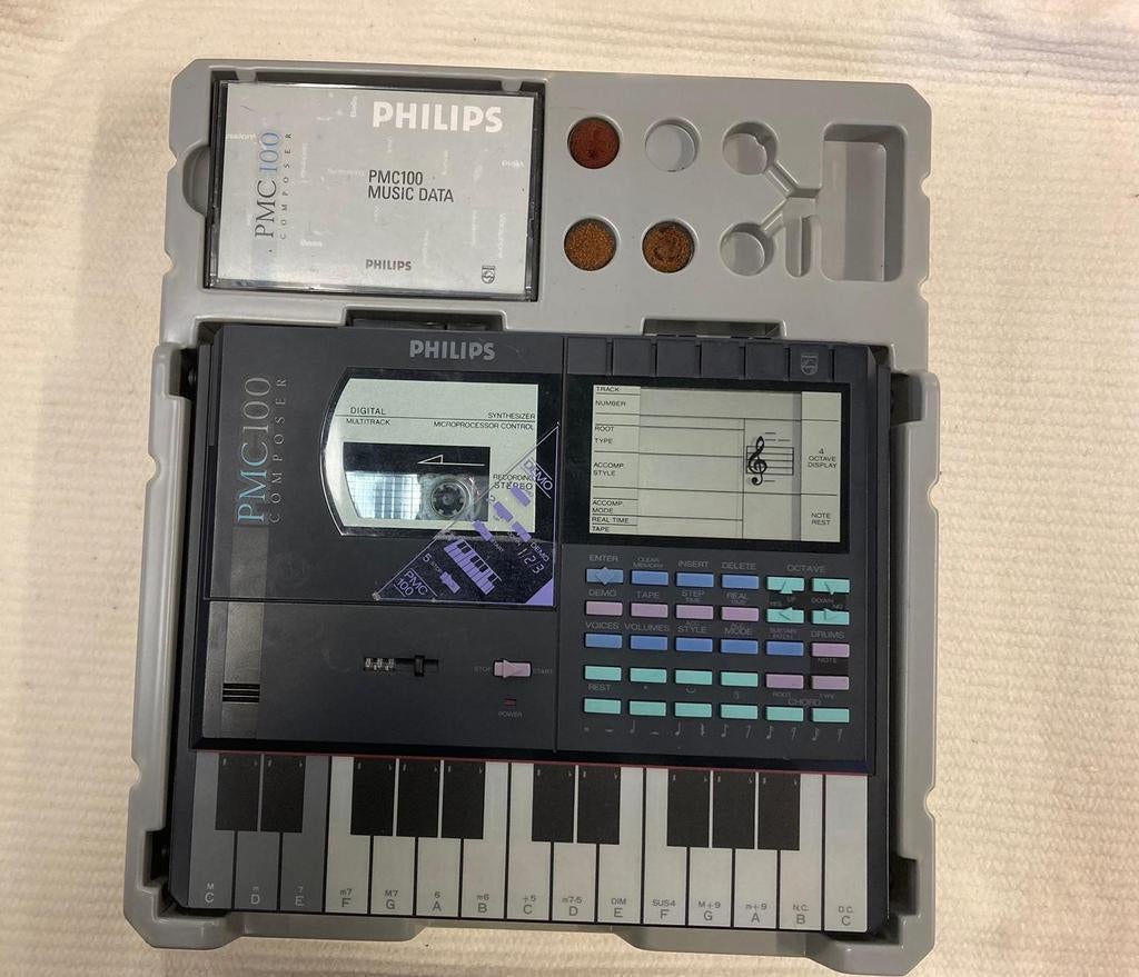 Philips mc100 muziek synth synthesizer, Gebruikt, Overige aantallen, Nvt, Nvt