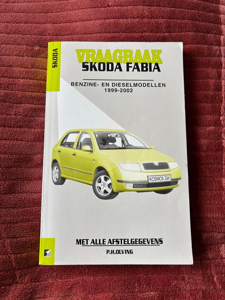 Vraagbaak Skoda Fabia Benzine- en Dieselmodellen 1999-2002, Ophalen of Verzenden, Zo goed als nieuw, Overige merken