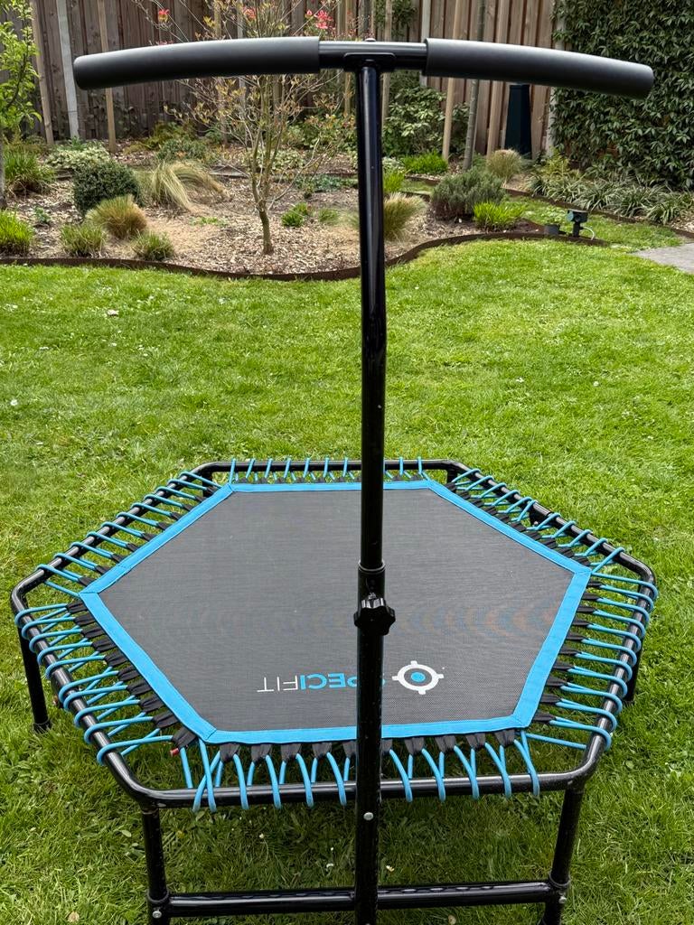 Specifit fitness trampoline cross jump, Sport en Fitness, Ophalen, Zo goed als nieuw, Rug, Overige typen