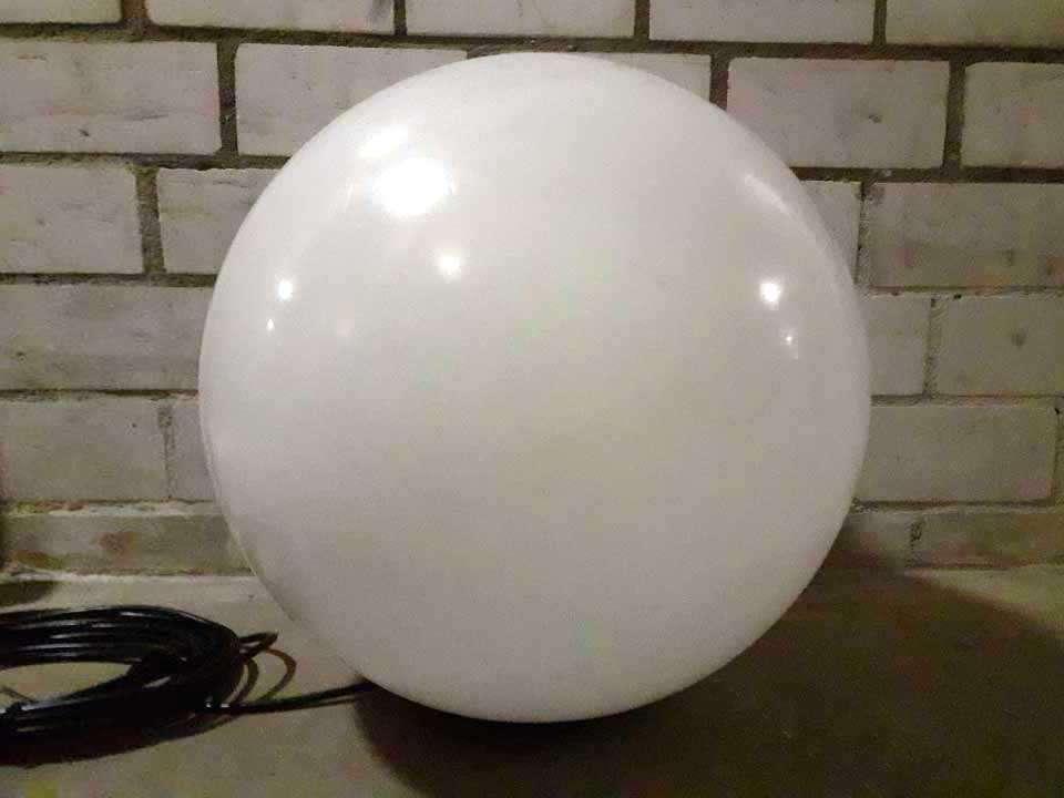 BEGA 45cm diameter sphere globe lamp IP65 tuinverlichting o2, Tuin en Terras, Buitenverlichting, Ophalen, Minder dan 50 watt, Vloerlamp