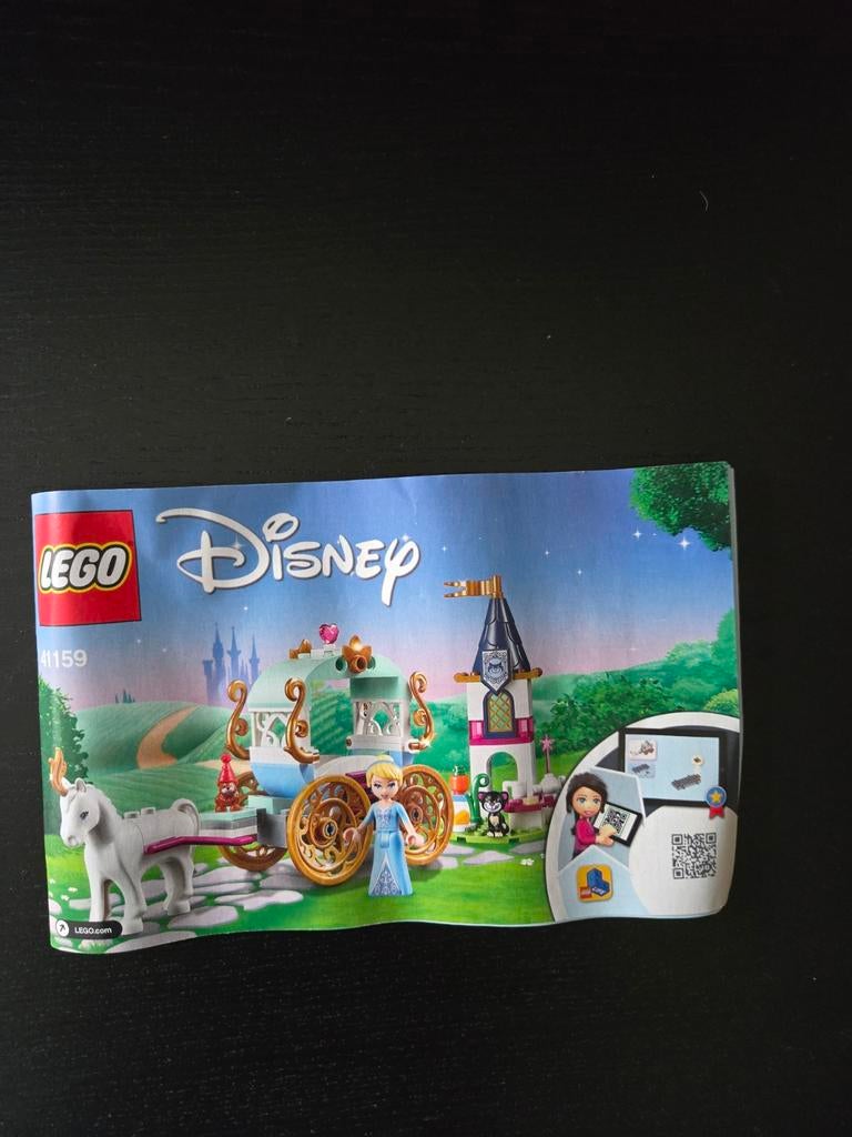 Lego Disney 41159 Assepoester's Koets, Ophalen of Verzenden, Gebruikt, Complete set, Lego