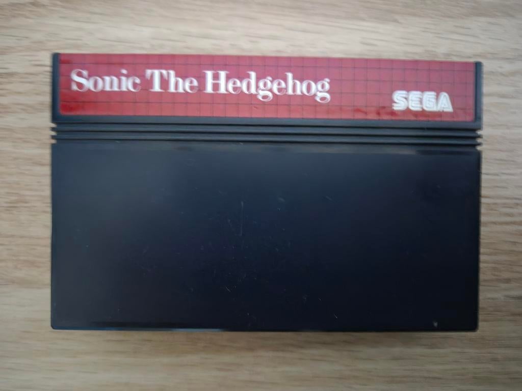 Sonic The Hedgehog - Sega Master System (PAL), Spelcomputers en Games, Games | Sega, Gebruikt, Master System, Platform, 1 speler