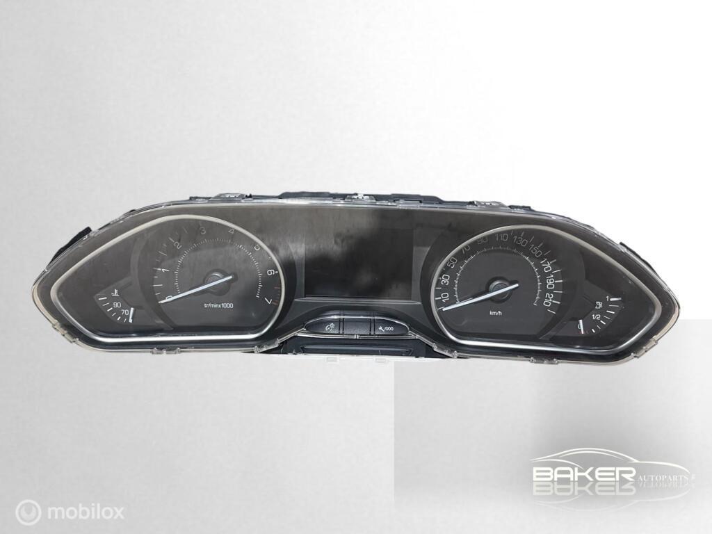 Tellerklok Peugeot 208 1.2 ('12->) 9814696380 teller klok, Auto-onderdelen, Dashboard en Schakelaars, Peugeot, Gebruikt, Ophalen of Verzenden