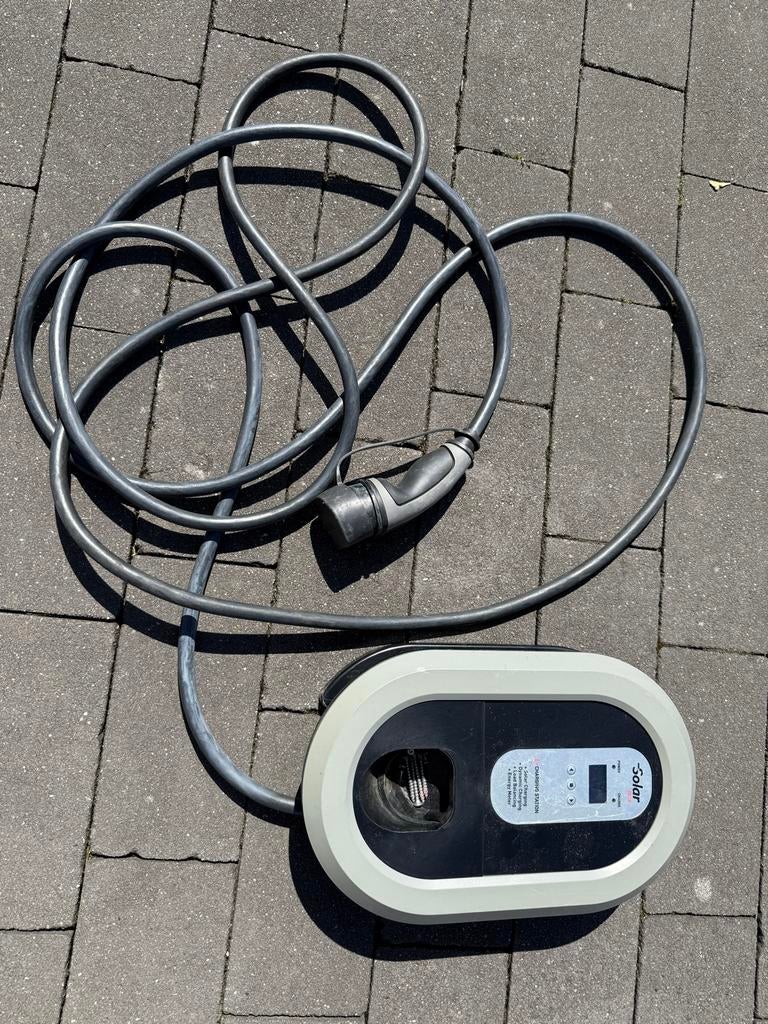 Solar Box EV Laadstation met Laadkabel, Auto diversen, Laadpalen, Ophalen, Gebruikt, Laadpaal en Laadkabel