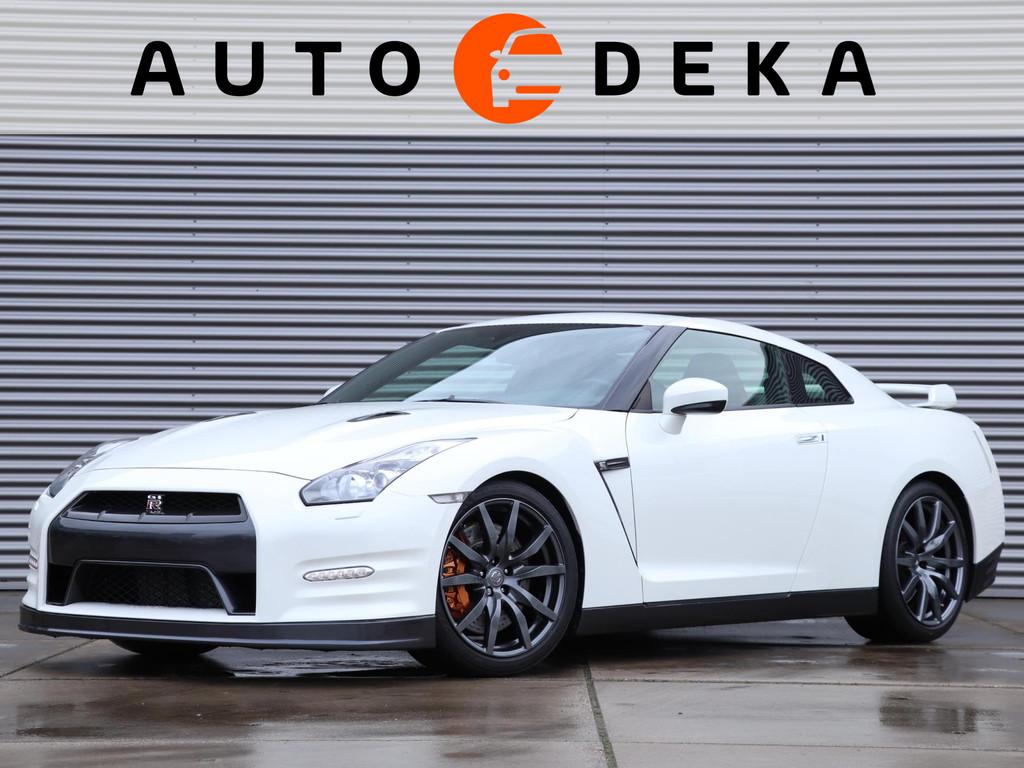 Nissan GT-R 3.8 V6 Black Edition MY12, Auto's, Automaat, Stoelverwarming, Gebruikt, Zwart