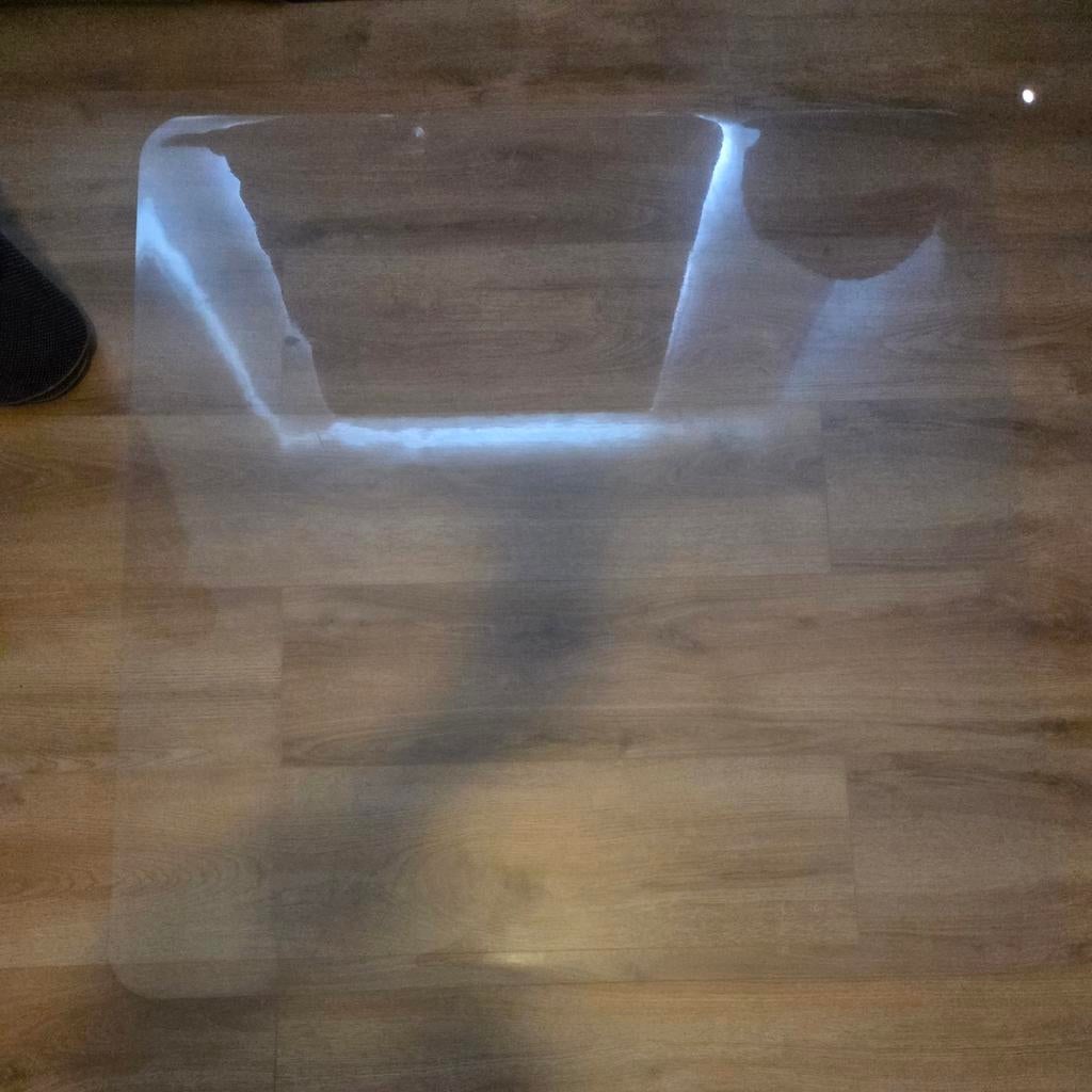 Bureaustoelmat, Ophalen, Gebruikt