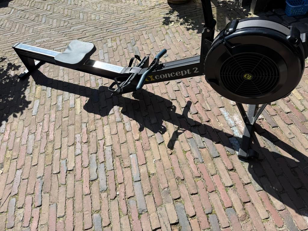 Concept 2 Roeitrainer PM5 D/E - Zo goed als nieuw, Ophalen, Benen, Zo goed als nieuw, Metaal