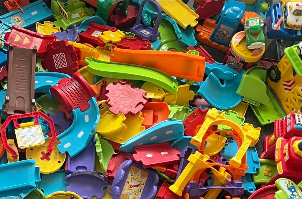 VTech Toet Toet Auto's met het baan (Bieden mag), Ophalen of Verzenden, Gebruikt, Jongen of Meisje