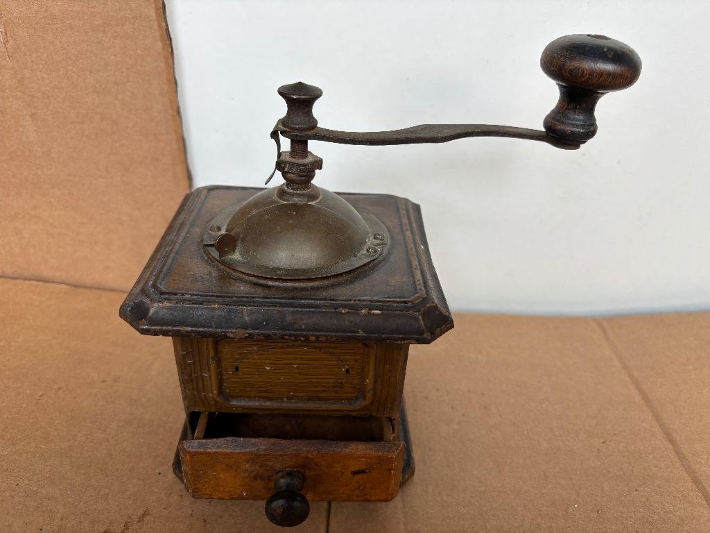 Antieke koffiemolen Peugeot Frères Frankrijk., Antiek en Kunst, Ophalen of Verzenden