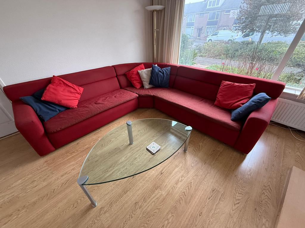 Gelderland hoekbank 1110 serie, Jan des Bouvrie., Ophalen, Gebruikt, Stof, Jan des Bouvrie, Gelderland.