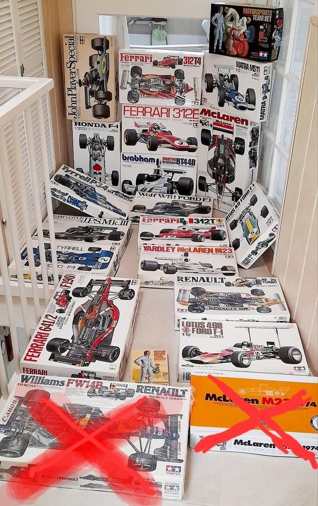 Eerste persing TAMIYA kits, splinternieuw, Ophalen