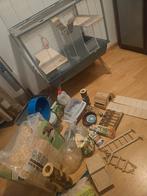 Hamster kooi & heel veel extra accersoires, Dieren en Toebehoren, Kooi, Zo goed als nieuw, Hamster, 75 tot 110 cm