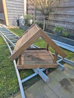 Groot houten vogelhuis / voederhuis 50x50 cm, Ophalen of Verzenden, Zo goed als nieuw