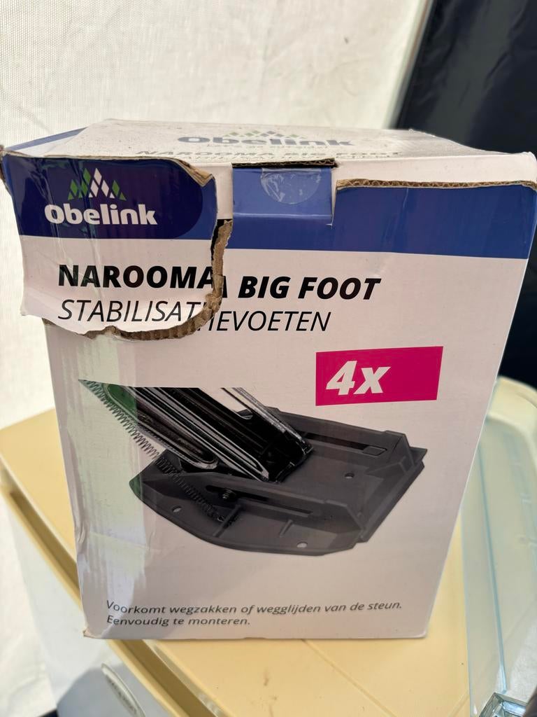Obelink Narooma Big Foot Stabilisatievoeten Caravan (4x), Ophalen, Gebruikt
