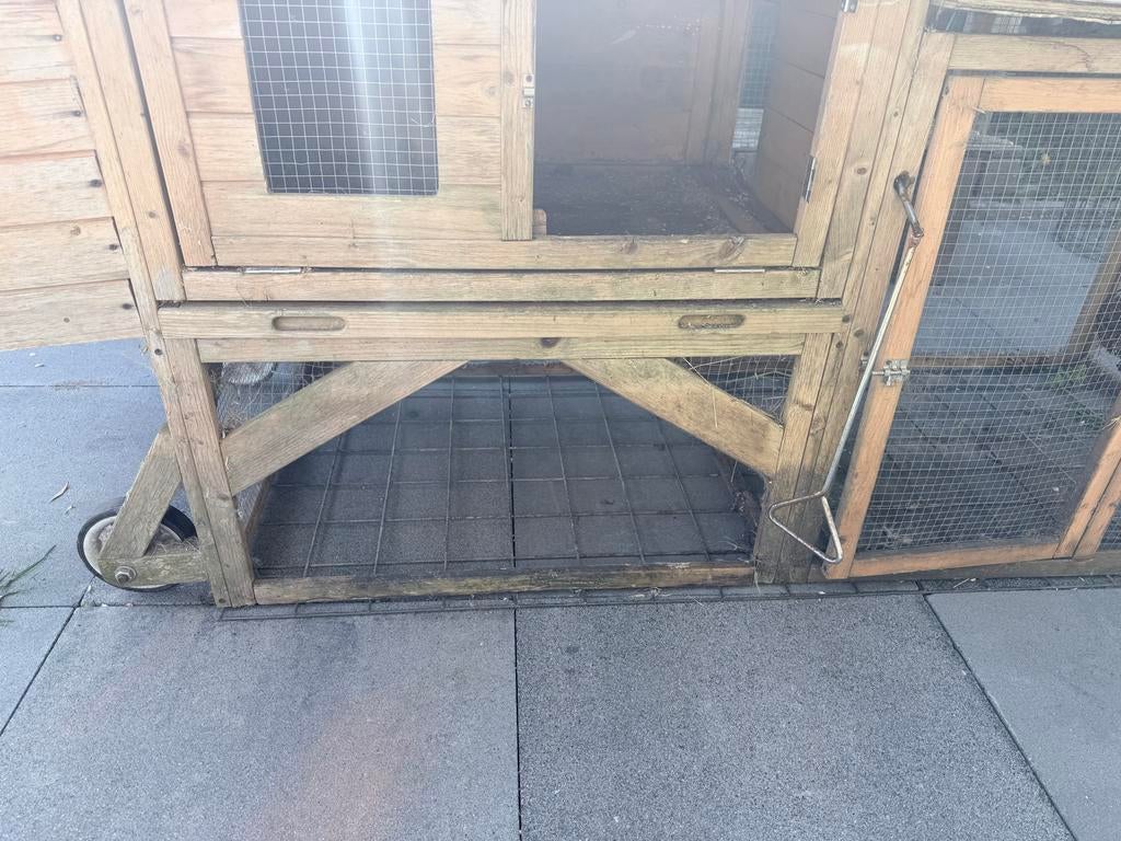 Konijnen/kippenhok, Dieren en Toebehoren, Ophalen, 110 cm of meer, Hok, 90 cm of meer