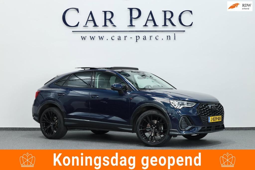 Audi Q3 Sportback 35 1.5 TFSI S-Edition 150+PK LED/S-LINE/VI, Auto's, Euro 6, 4 cilinders, 150 pk, Origineel Nederlands