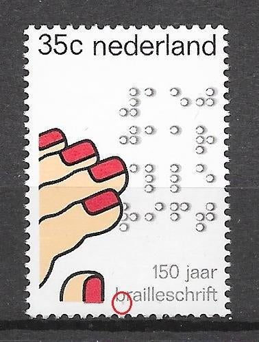 Plaatfout 1077PM1 postfris cw 10,00, Ophalen of Verzenden