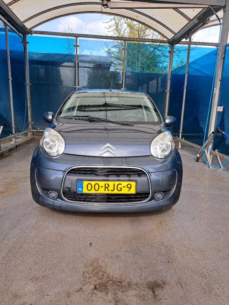 Citroën C1 1.0i 68PK 5D 2011 Grijs, Auto's, Citroën, Voorwielaandrijving, Zwart, 4 stoelen, 68 pk