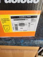 Paslode 2.8x25mm Ring voor IM45gn, Doe-het-zelf en Verbouw, IJzerwaren en Bevestigingsmiddelen, Nieuw, Ophalen of Verzenden, Spijkers