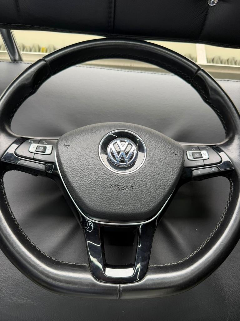VW Golf/Tiguan/Passat/Polo Stuur met Flippers + Airbag, Ophalen of Verzenden, Gebruikt, Volkswagen