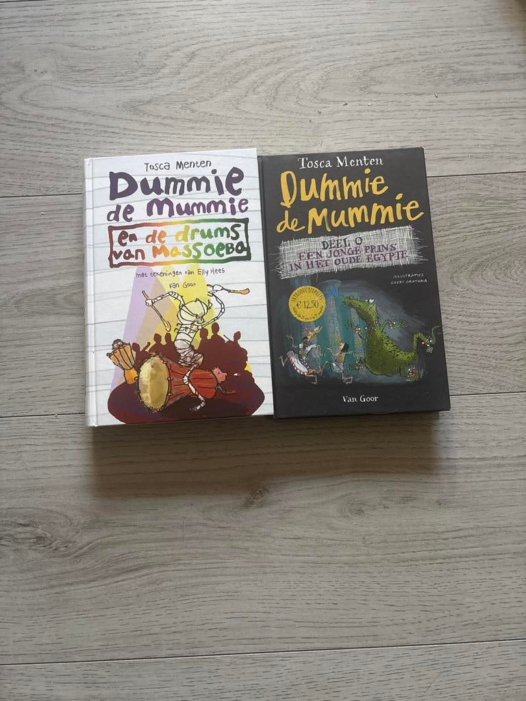 Boeken van Dummie de Mummie 7,50 per stuk, Ophalen of Verzenden, Zo goed als nieuw, Fictie algemeen