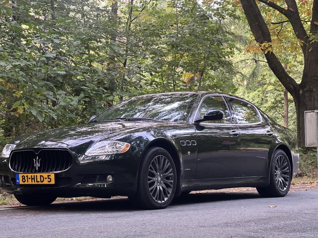 Maserati Quattroporte ORIGINEEL NL, NAP, YOUNGTIMER, FACELIF, Auto's, Maserati, Automaat, Gebruikt, 8 cilinders, 402 pk