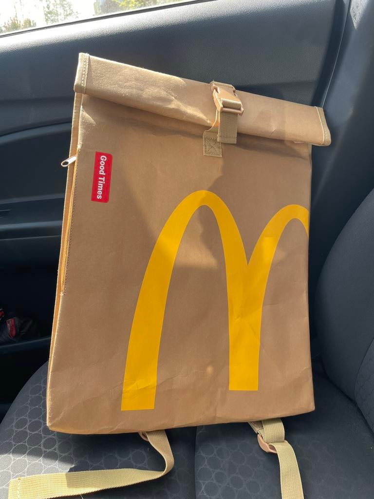 Mc Donalds Rugtas Limited Edition, Ophalen, Zo goed als nieuw, Overige merken