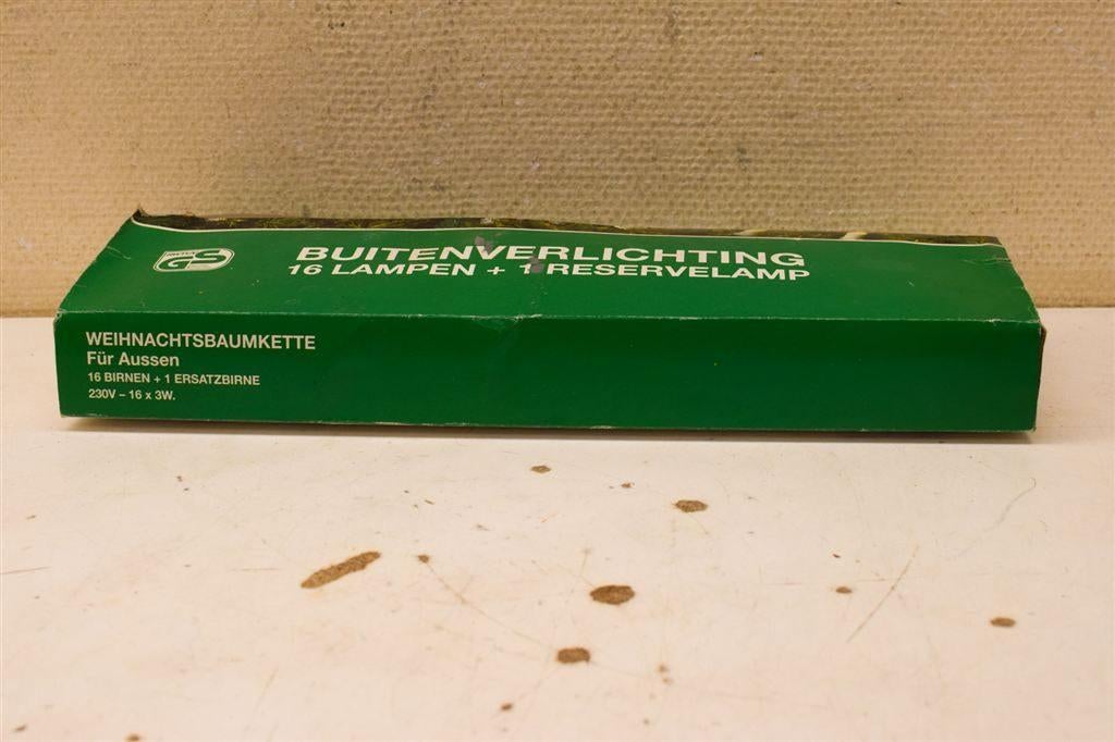 Kerstverlichting in de vorm van een kaars 51167, Diversen, Ophalen of Verzenden, Gebruikt