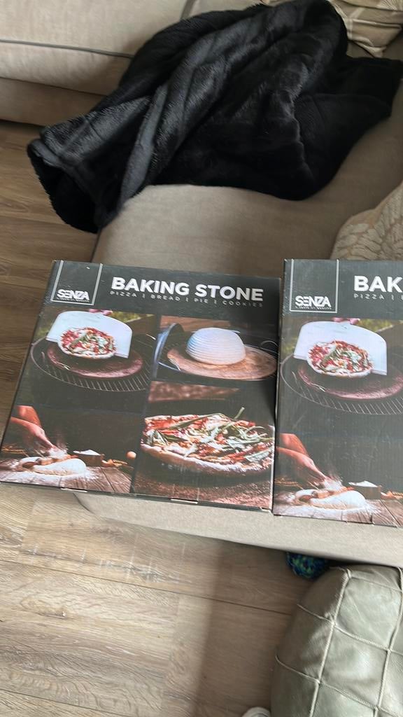 Baking stone Senza 2 stuks, Ophalen, Nieuw
