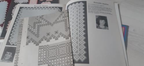 6 boekjes met Hardangerpatronen,  Susan Meier and Rosalyn Wa, Hobby en Vrije tijd, Borduren en Borduurmachines, Gebruikt, Patroon